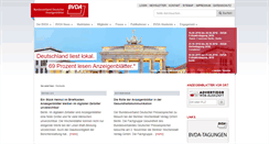 Desktop Screenshot of bvda.de